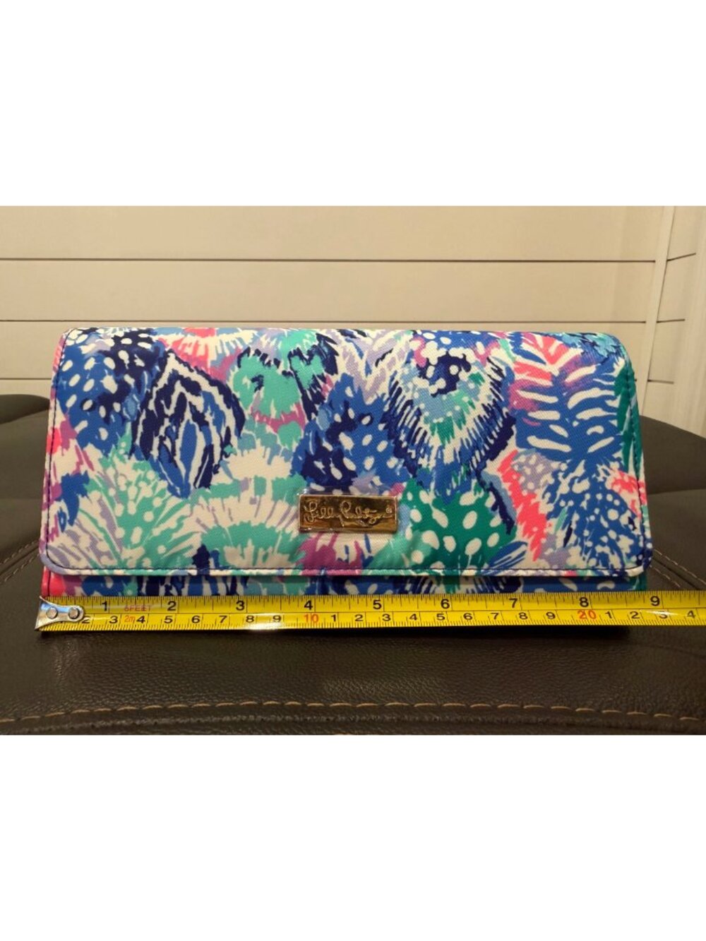 Lilly Pulitzer Multi Quill Out Travel Wallet Passport Organizer - Picture 10 of 11
